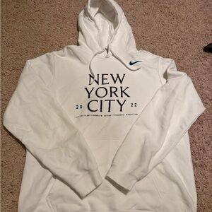 Nike White New York City Hoodie